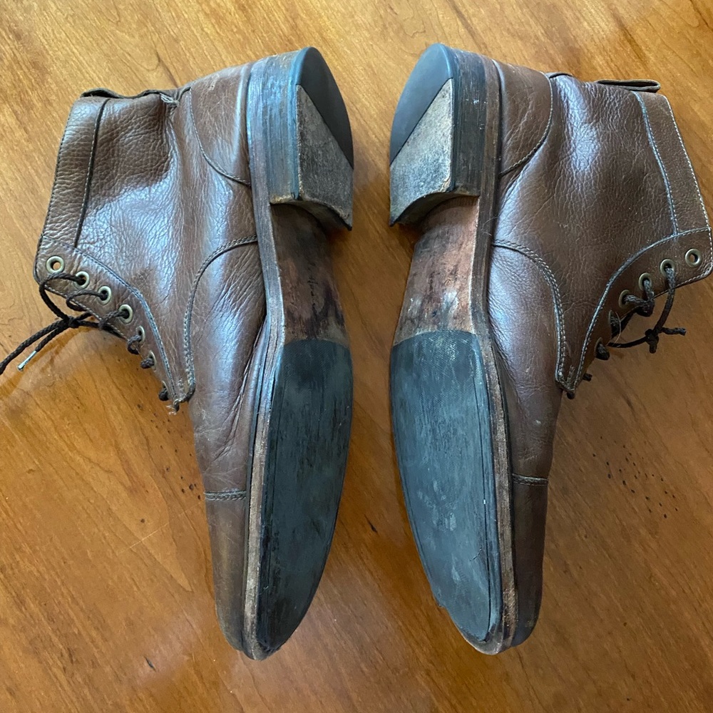 Cole Haan lace-up boot